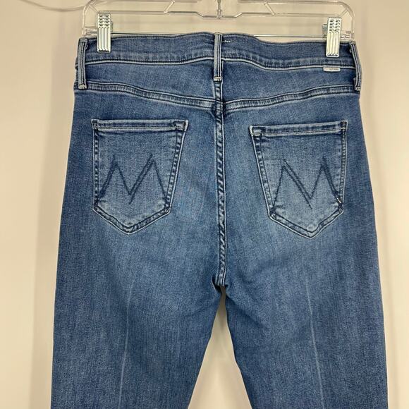 MOTHER The Mid Rise Dazzler Ankle Size 29 We The Animals Straight Leg Stretch - Picture 11 of 16